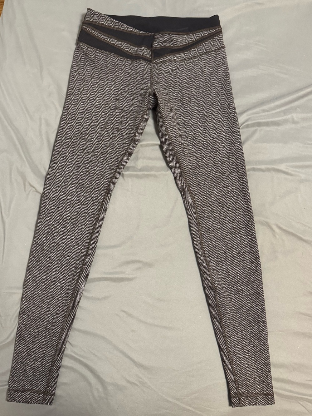 Lululemon Athletica Brown Herringbone Women's Leggings